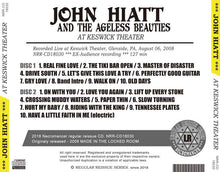 Load image into Gallery viewer, JOHN HIATT AND THE AGELESS BEAUTIES / AT KESWICK THEATER
