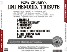 Load image into Gallery viewer, POPA CHUBBY / JIMI HENDRIX TRIBUTE
