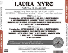 Load image into Gallery viewer, LAURA NYRO / NESTED IN CONCERT
