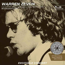 Load image into Gallery viewer, WARREN ZEVON / EXCITABLE CONCERT
