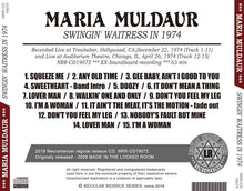 Load image into Gallery viewer, MARIA MULDAUR / SWINGIN' WAITRESS IN 1974

