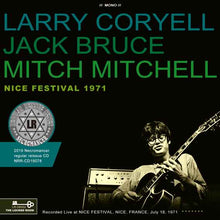 Load image into Gallery viewer, LARRY CORYEL, JACK BRUCE &amp; MITCH MITCHELL / NICE FESTIVAL 1971
