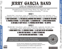 Load image into Gallery viewer, JERRY GARCIA BAND / LIVE AT FRENCH'S CAMP 1987
