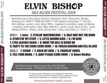 Load image into Gallery viewer, ELVIN BISHOP / SEA BLUES FESTIVAL 2009
