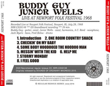 Load image into Gallery viewer, BUDDY GUY &amp; JUNIOR WELLS / LIVE AT NEWPORT FOLK FESTIVAL 1968
