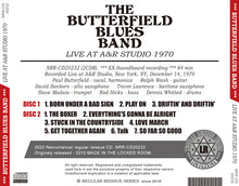 Load image into Gallery viewer, THE BUTTERFIELD BLUES BAND / LIVE AT A&amp;R STUDIO 1970
