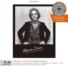 Load image into Gallery viewer, WARREN ZEVON / LIVE WITH LITTLE FEAT RHYTHM SECTION
