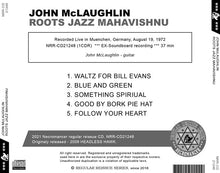Load image into Gallery viewer, JOHN McLAUGHLIN / ROOTS JAZZ MAHAVISHNU
