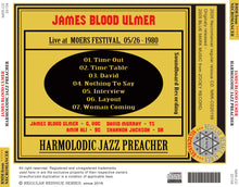 Load image into Gallery viewer, JAMES BLOOD ULMER / HARMOLODIC JAZZ PREACHER (1CDR)
