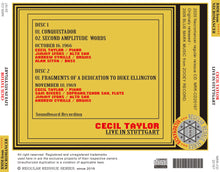 Load image into Gallery viewer, CECIL TAYLOR / LIVE IN STUTTGART
