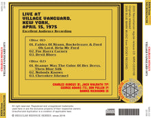 Load image into Gallery viewer, CHARLES MINGUS / VILLAGE VANGUARD 1975
