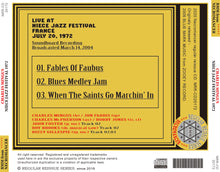 Load image into Gallery viewer, CHARLES MINGUS / NIECE JAZZ FESTIVAL 1972
