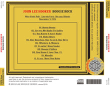 Load image into Gallery viewer, JOHN LEE HOOKER / BOOGIE ROCK
