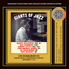 Load image into Gallery viewer, GIANTS OF JAZZ / LIVE IN BOBLINGEN 1971
