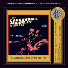 Load image into Gallery viewer, CANNONBALL ADDERLEY QUINTET / &quot;WIEN 1972&quot;
