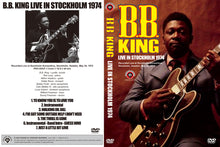 Load image into Gallery viewer, B.B. KING / LIVE IN STOCKHOLM 1974
