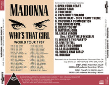 Load image into Gallery viewer, MADONNA / LA RAMO BONITA : LIVE COLLECTION / MOUNTAIN VIEW 2 DAYS 1987
