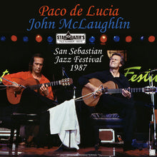Load image into Gallery viewer, PACO DE LUCIA &amp; JOHN McLAUGHLIN / SAN SEBASTIAN JAZZ FESTIVAL 1987
